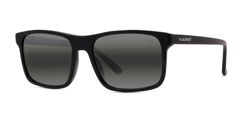 01C - Acetate Shiny Black with Greylynx lenses