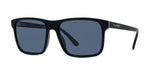 05V - Acetate Shiny Black with Blue polar lenses / 
