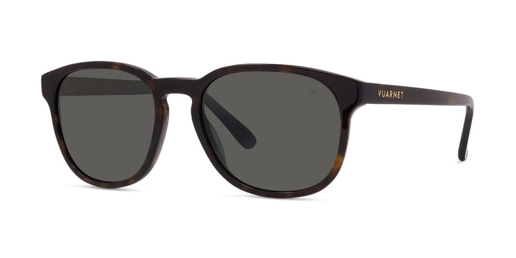 52D - Acetate Shiny Havana with Grey polarlynx lenses