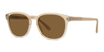57E - Acetate Shiny Brown with Pure brown lenses / 