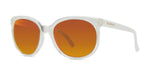 26J - Injected Shiny Transparent with Orange mirror lenses / 