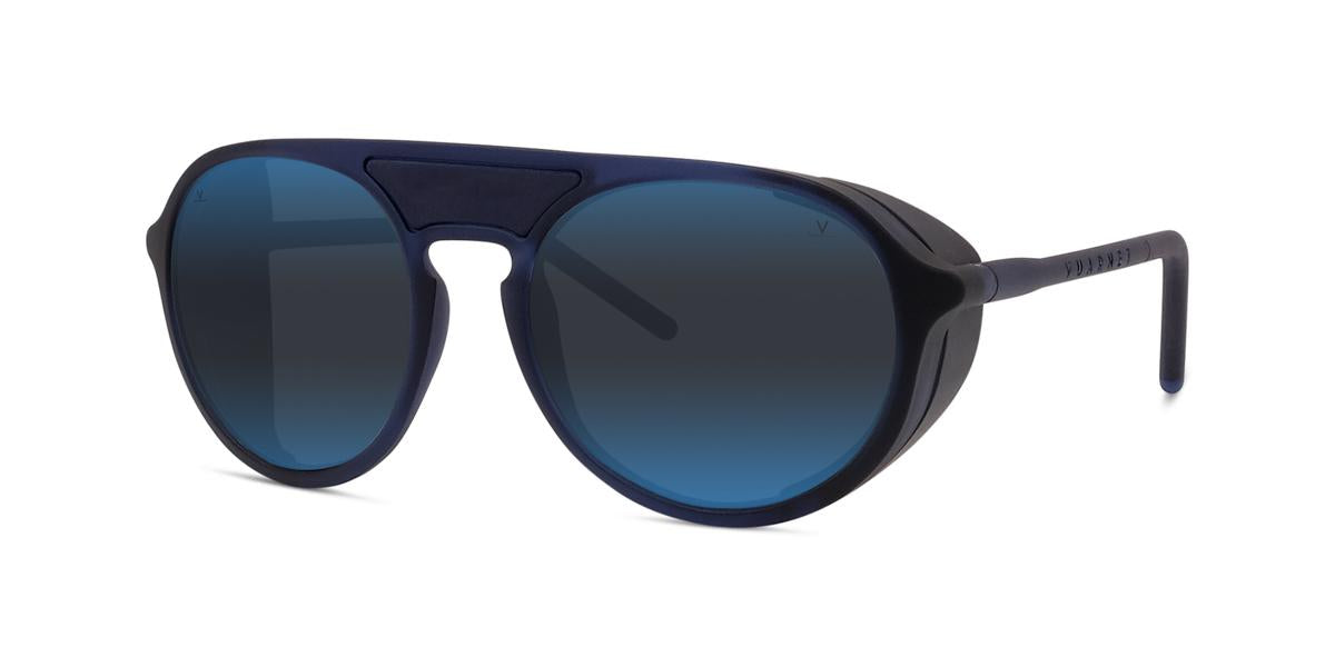 91X - Injected Matte Blue with Blue polarlynx lenses