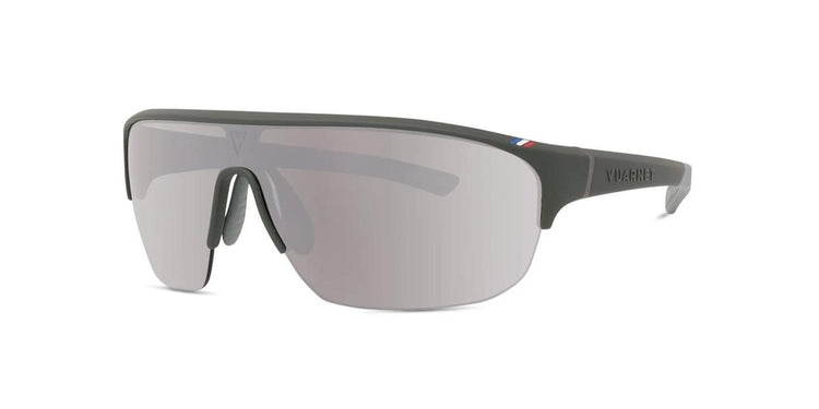 97C - Injected Matte Green with Silver mirror lenses