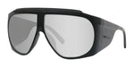 02X - Injected Matte Black with Silver lenses / 