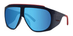 91W - Injected Matte Blue with Azure mirror lenses / 