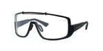 02C - Injected Matte Black with Clear silver mirror lenses / 
