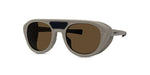 57E - Injected Shiny Transparent Khaki / Brown Mineral