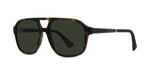52A - Acetate Shiny Black with Pure grey lenses / 