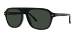 01A - Acetate Shiny Black with Pure grey lenses