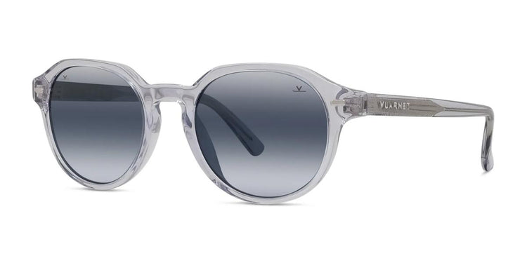 20X - Acetate Shiny Grey with Blue polar lynx lenses