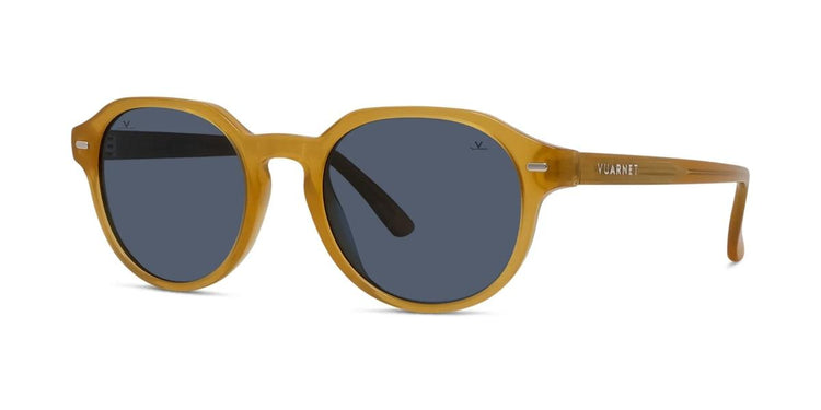 48V - Acetate Shiny Orange with Blue polar lenses
