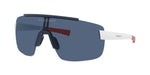 21V - Injected Matte White with Blue polar lenses / 