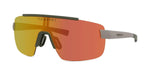 57J - Injected Matte Brown with Orange mirror lenses / 