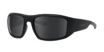 02C - Injected Matte Black with Pure grey silver mirror lenses