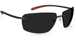 9040 - Black / Racing Red / 65