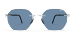 7010 - Silver / Nightblue / 45