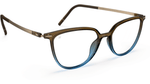 Amber Blue Gradient / 