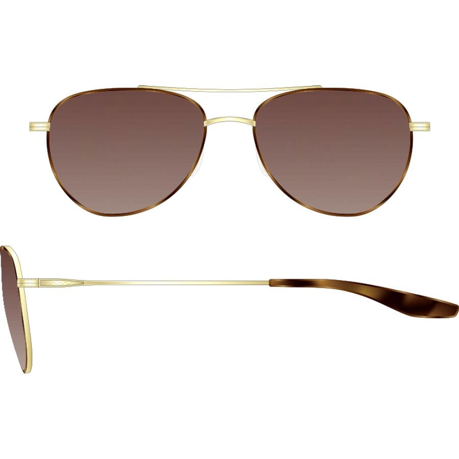 Gold / Tortoise Enamel / Smokey Topaz (AR)