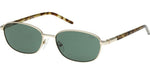 32N - Shiny Pale Gold / green