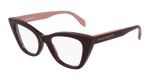 BURGUNDY / TRANSPARENT