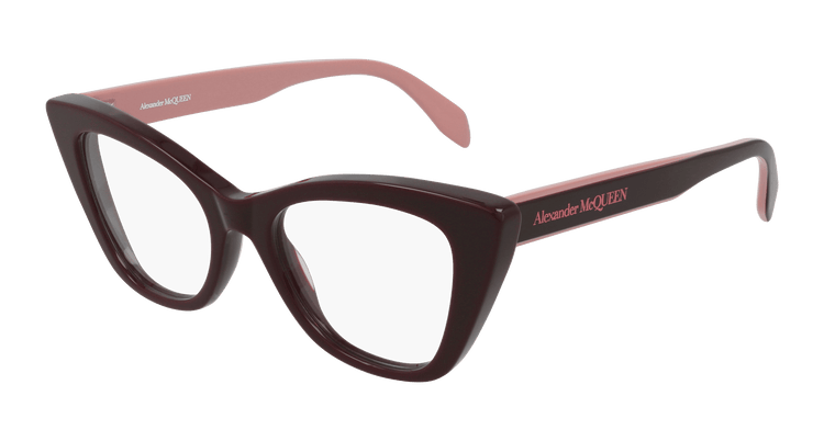 BURGUNDY / TRANSPARENT