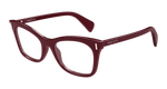 BURGUNDY / TRANSPARENT