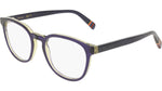 413 - TRANSPARENT BLUE/YELLOW / 