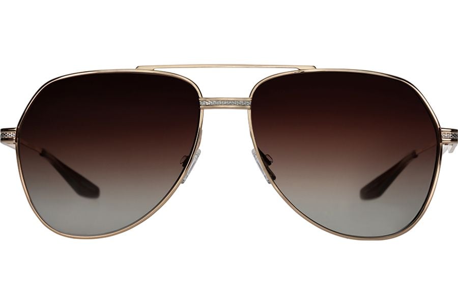 Gold / Silver / Smokey Topaz (A