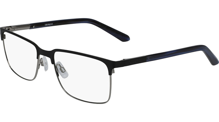 002 - MATTE BLACK/NAVY HORN
