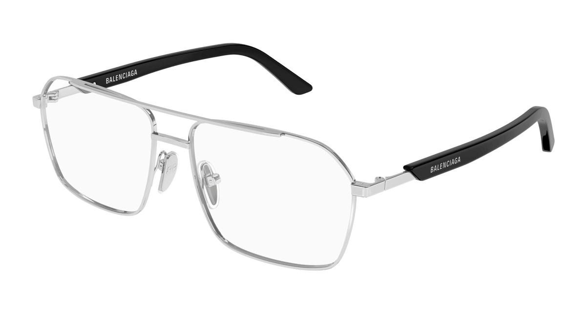 SILVER / BLACK / TRANSPARENT