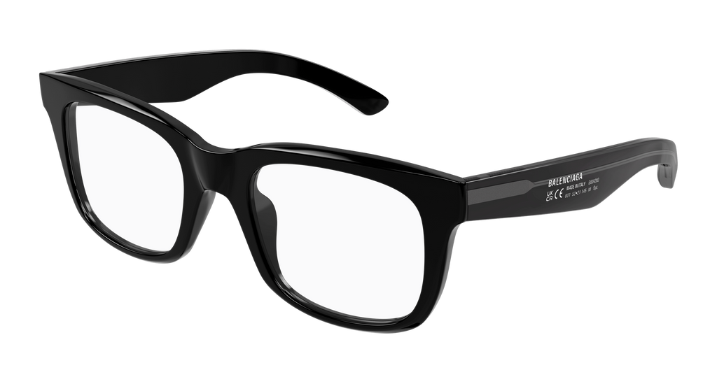 BLACK / TRANSPARENT