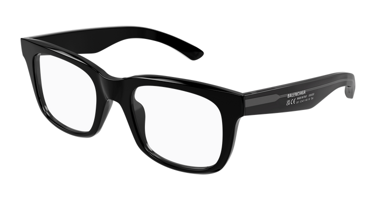 BLACK / TRANSPARENT