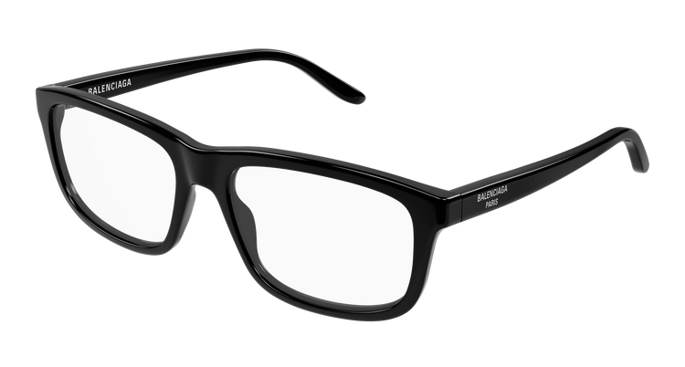 BLACK / TRANSPARENT