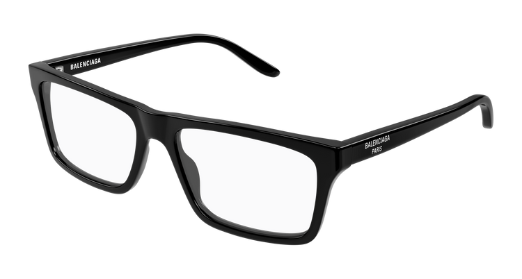 BLACK / TRANSPARENT