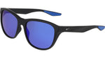 011 - MATTE BLACK / BLUE MIRROR / 