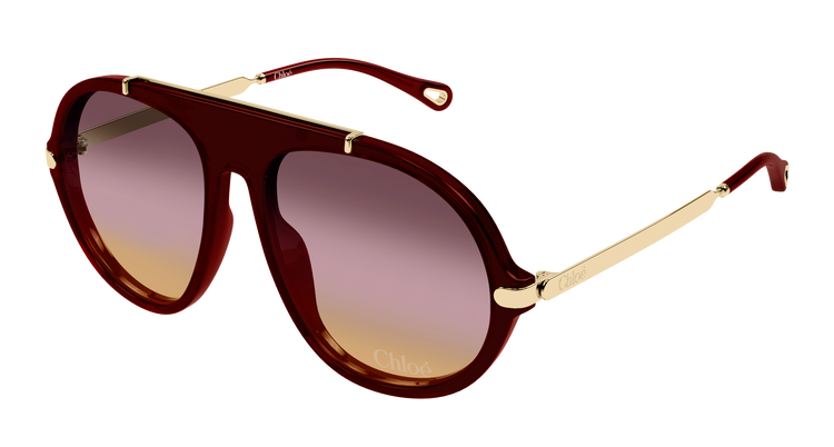 BURGUNDY / GOLD / PINK