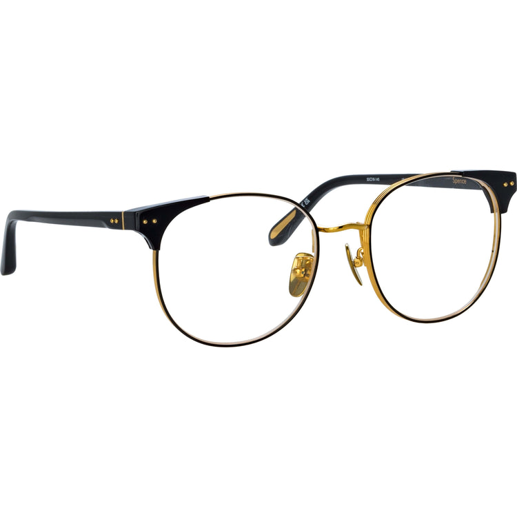 001 - BLACK/ BLACK/ YELLOW GOLD
