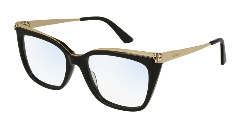 BLACK / GOLD / TRANSPARENT