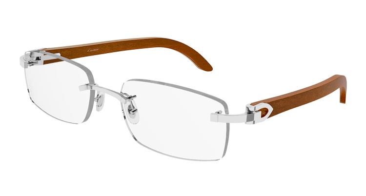 SILVER / BROWN / TRANSPARENT