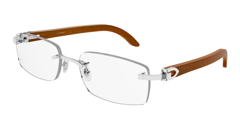 SILVER / BROWN / TRANSPARENT