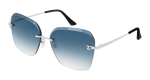 SILVER / BLUE