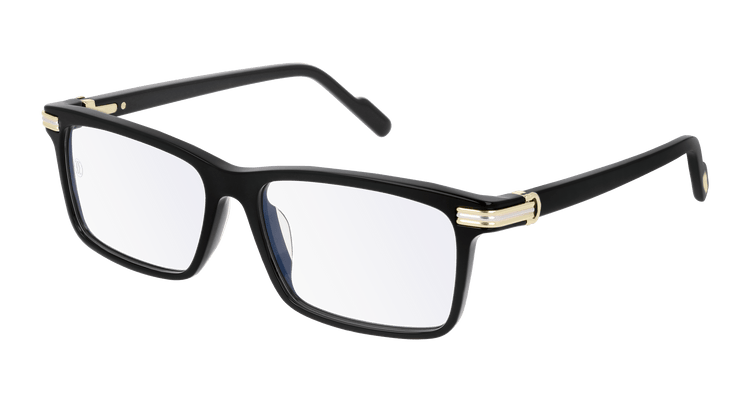 BLACK / TRANSPARENT