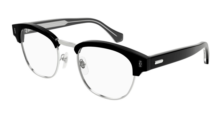 BLACK / TRANSPARENT