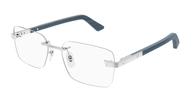 SILVER / BLUE / TRANSPARENT