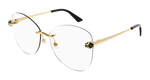 GOLD / TRANSPARENT