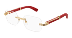 GOLD / RED / TRANSPARENT