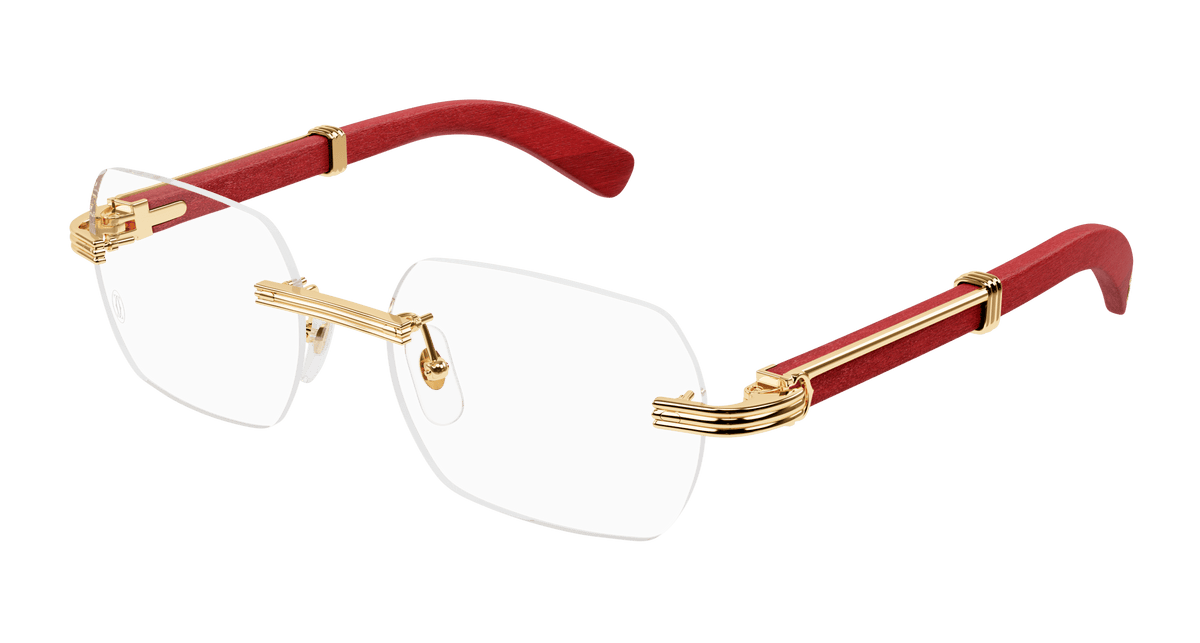 GOLD / RED / TRANSPARENT