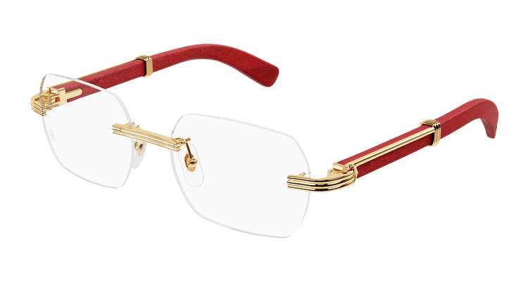 GOLD / RED / TRANSPARENT