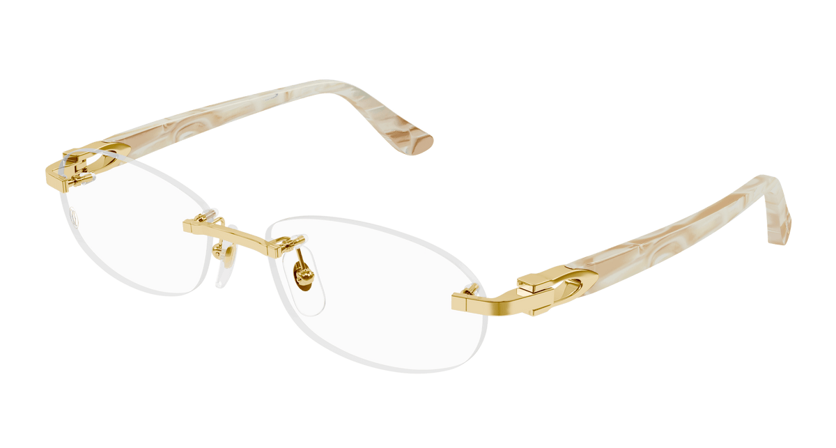 GOLD / IVORY / TRANSPARENT