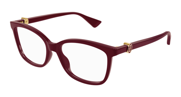 BURGUNDY / TRANSPARENT